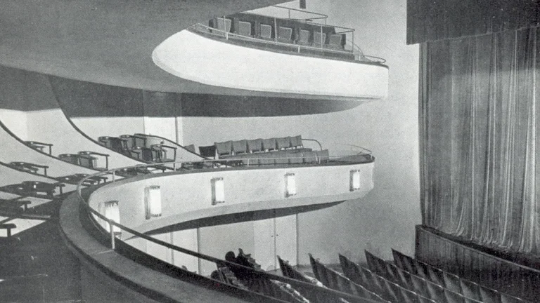 Thalia Theater Zuschauerraum nach Wiederherstellung 1946