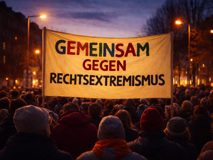 gegen Rechtsextremismus, Demonstration