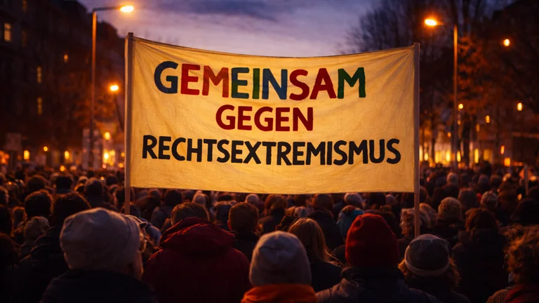 gegen Rechtsextremismus, Demonstration
