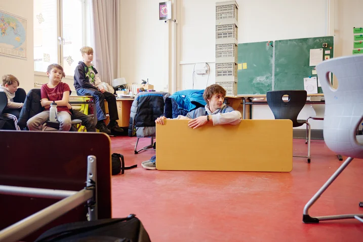 Das Klassenzimmerstück »Heute Nacht um 03.34 Uhr«