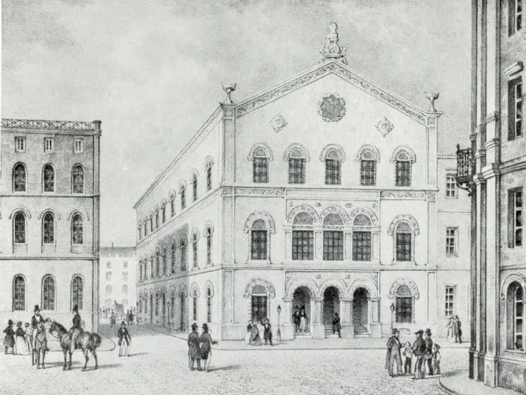 Thalia Theater am Pferdemarkt 1843